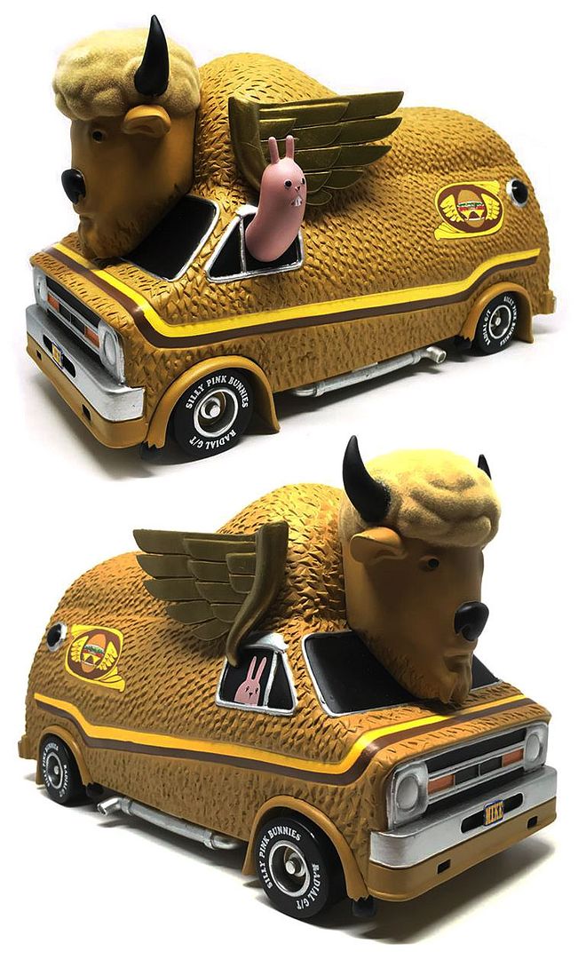 Jeremy Fish × 3DRetro “The Bison Van” BURGER edition announced!!!